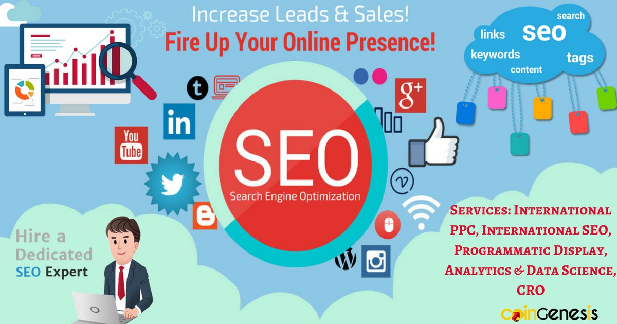 Coin_genesis's tweet photo. Fire Up Your #OnlinePresence - Hiring A Dedicated #SEOExpert , We only earn when our clients earn. #PPC #SEO #SMO
🔈 https://t.co/QdKhG9Y4ny https://t.co/OpZi6HWkob