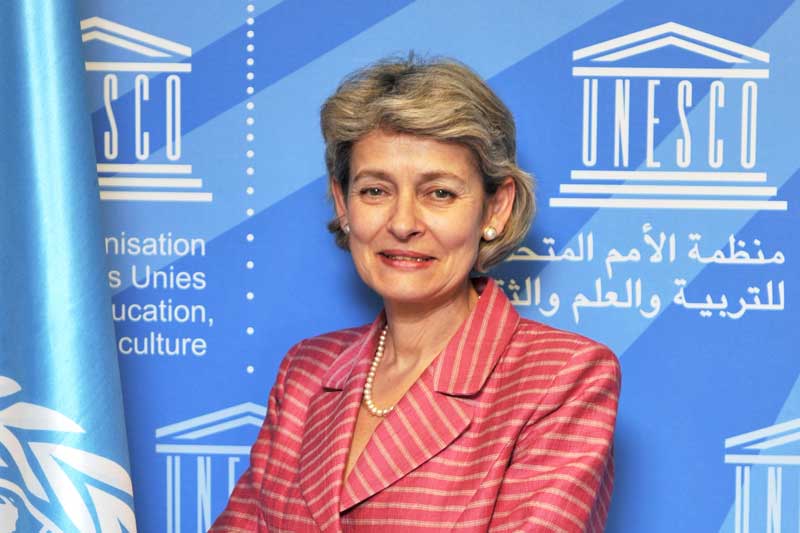 IRLOECDUNESCO's tweet photo. We join our voice to those of fellow Member States who today thanked outgoing DG @IrinaBokova for her 8 years of leadership @UNESCO #202EX https://t.co/TtrFoMw9lu