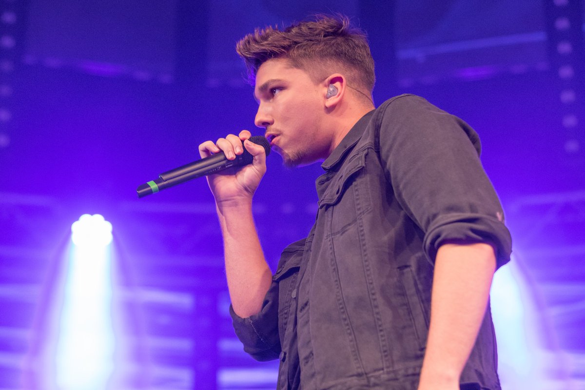 Rocking out with the glittery <a href="/saaraalto/">Saara Alto</a> and <a href="/xfactor/">xfactor</a> winner <a href="/MattTerry93/">Matt Terry</a> at The Big Weekend 2017! ✨🤘