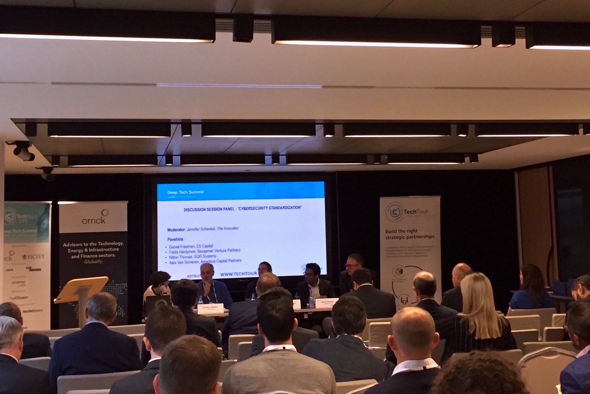 OxxVC's tweet photo. Great day at @TechTourHQ Deep #Tech Summit - fascinating speakers, great companies, and a panel with our own Thomas Eskebaek. #DTS17 #DTSL17 https://t.co/7naA1AO3uD