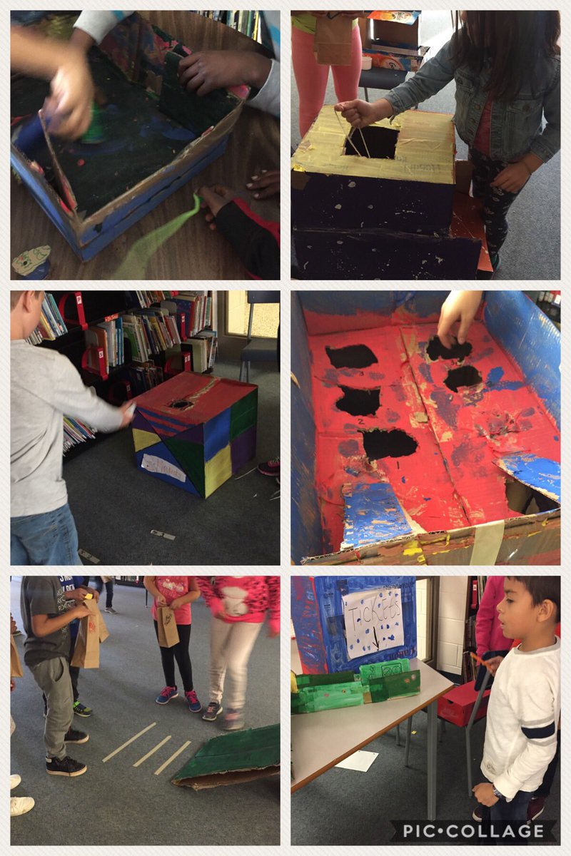 MrsDallasOCSB's tweet photo. Today we visited the Grade 4’s Cardboard Arcade. It was a blast! Some of us even won prizes :) @MsHogan4 @POPschoolOCSB https://t.co/NHpcRMtZbe