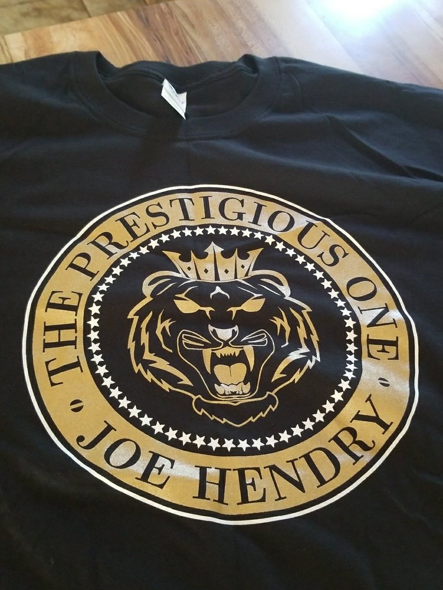Ragachak's tweet photo. My #PrestigiousOne shirt arrived! Now I own both. @joeshendry You too, could be Prestigious. https://t.co/RXi4gywmG0