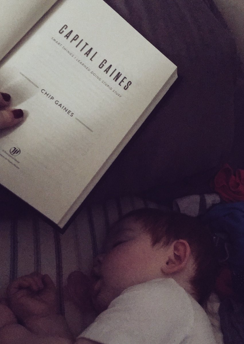 up_my_aly's tweet photo. Naptime reads with the baby girl. #CapitalGaines @chipgaines https://t.co/WjwlINm8HC