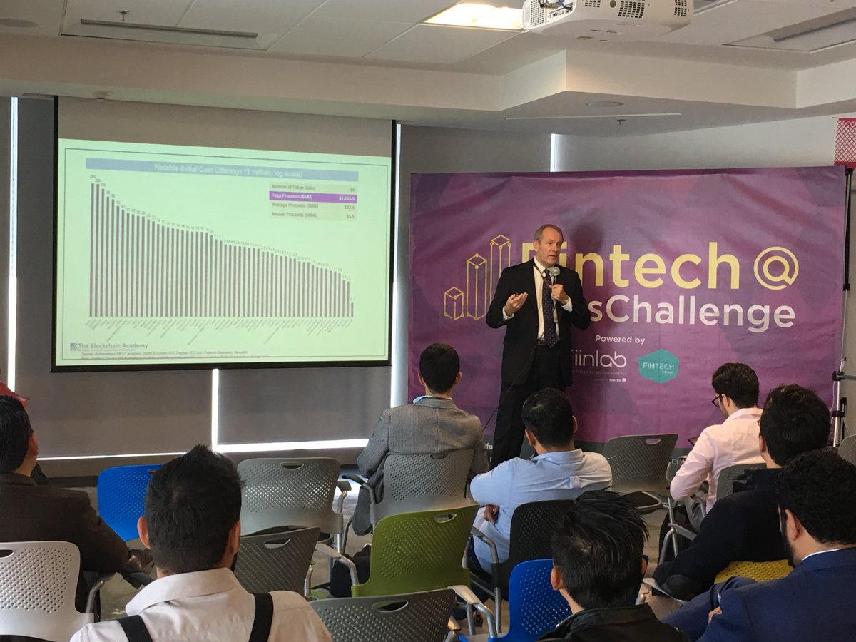 CloudComputingA's tweet image. At the #Fintech #Week 2017, presented by #MassChallenge and #Fiinlab. Day 1: Futurists, blockchain, and Finance in the digital world.