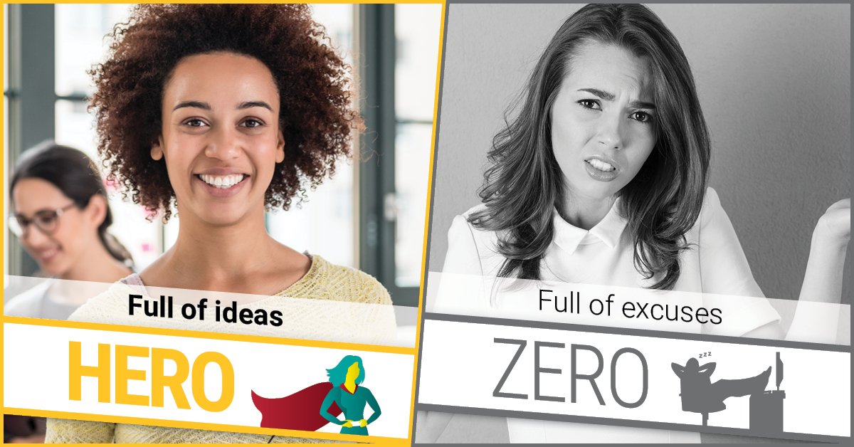 Looks can be deceiving. Especially when it comes to recruitment.

You need a Hero, not a Zero. 

Find out more: bit.ly/OBUxWCC