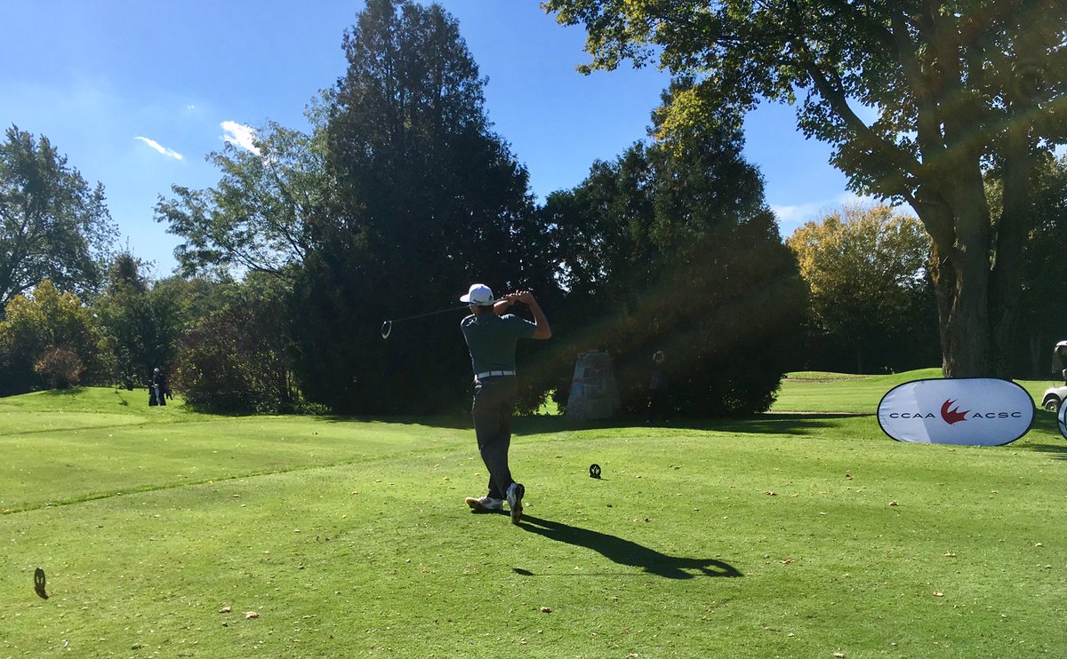 Dr. Chris Bertram (@drchrisbertram) on Twitter photo An even-par 72 for Campbell helps the <a href="/UFVCascades/">UFV Cascades</a> hold a 5-shot team lead and his 4-shot lead in the individual race. Moving day tomorrow. An even-par 72 for Campbell helps the <a href="/UFVCascades/">UFV Cascades</a> hold a 5-shot team lead and his 4-shot lead in the individual race. Moving day tomorrow.