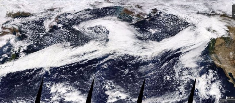 california's tweet image. Huge storm heading towards the Pacific NW! Share some rain with us PLEASE! #CaliforniaFires @NWSSeattle bit.ly/2ySGhMD