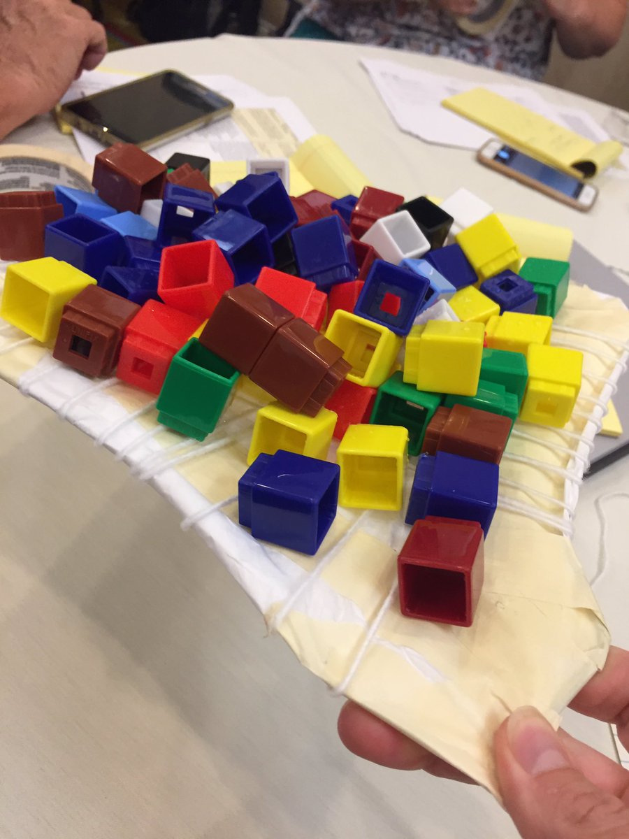 mavenofmath's tweet photo. Creating a spiderweb that can withstand a wind and rainstorm! #STEMcop https://t.co/FLqa8Q0FTp