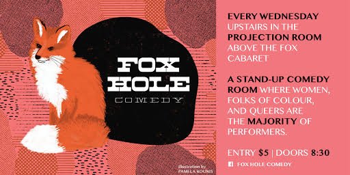 The Projection Room (@projectionroom_) on Twitter photo Join us every Wednesday for FOX HOLE, a stand-up comedy night in the <a href="/ProjectionRoom_/">The Projection Room</a> hosted by <a href="/ostensiblyclear/">Jackie Hoffart</a> ow.ly/gRCS30fYvAn Join us every Wednesday for FOX HOLE, a stand-up comedy night in the <a href="/ProjectionRoom_/">The Projection Room</a> hosted by <a href="/ostensiblyclear/">Jackie Hoffart</a> ow.ly/gRCS30fYvAn