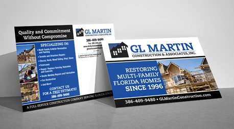 RBGraphicDesign's tweet image. Celebrating #print! Recent direct mail piece created for GL Matin Construction..print 2x year..always brings ROI. #IPD17 #PrintWorks!