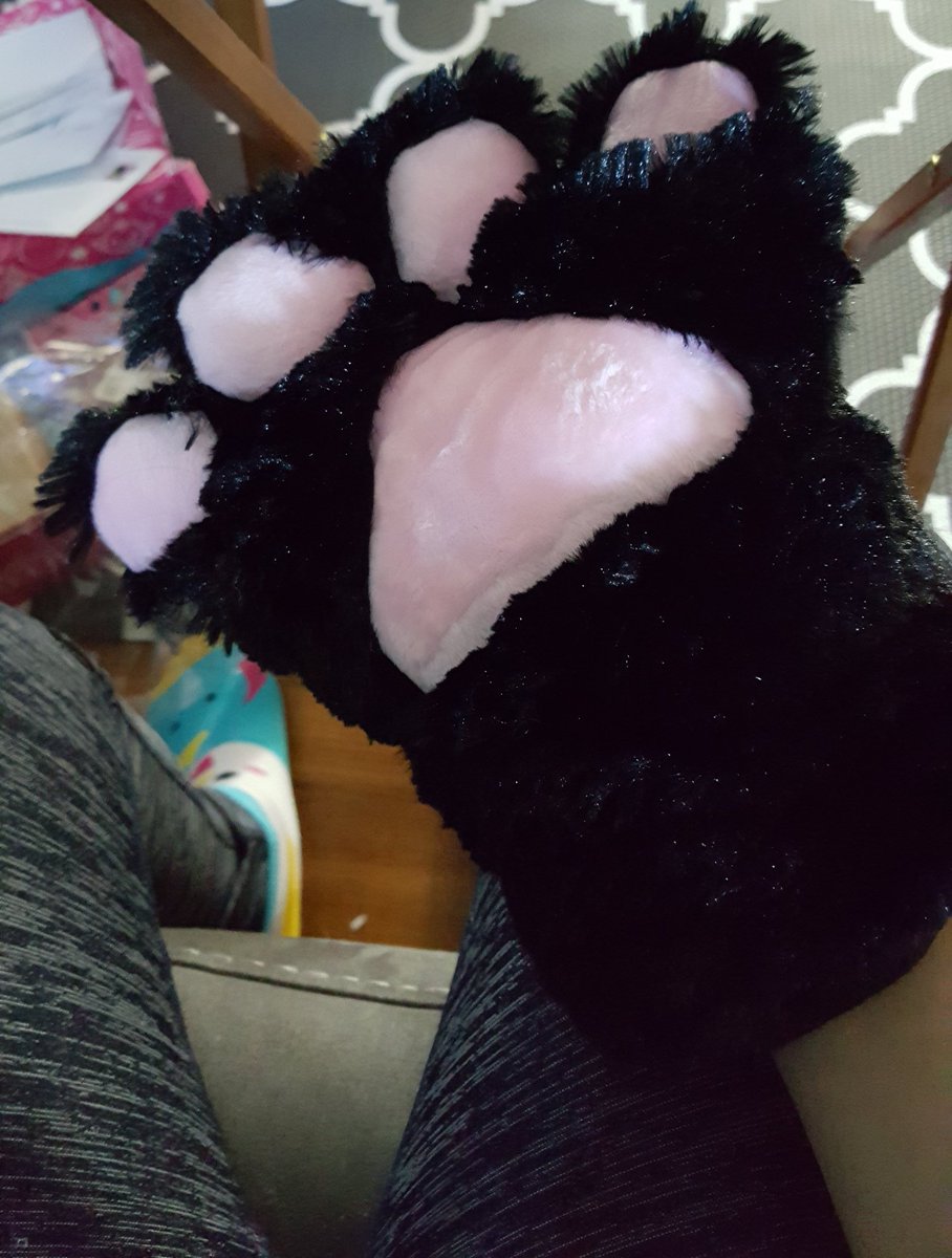 pwnderella's tweet photo. But...I have five fingers. #DOKIDOKIHalloween2017 #japancrate #meow #catgloves https://t.co/zWxkfk4k28