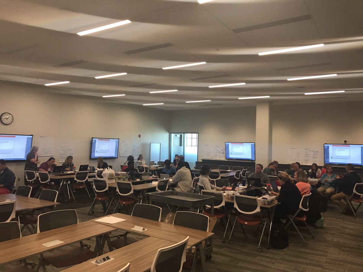 WillardPenny's tweet photo. #MAPSS Year 3 Fall Retreat is coming along for teachers across 10 districts! @Wake_UTD_PBL @joeferrara143 @LhunterLee @DrewBelton5 https://t.co/fNK4YjxYzx