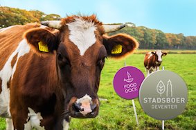 Op zondag 22 oktober openen biologische boeren uit de omgeving van Deventer hun shop in Fooddock. Voor informatie: fooddock.nl/stadsboeren