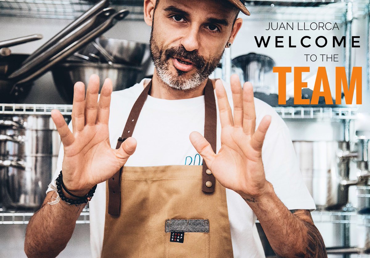 Muy contentos de que estés en nuestro TEAM <a href="/LlorcaJuan/">Juan Llorca</a> y gracias por educarnos a todos en esto tan importante del COMER!!!