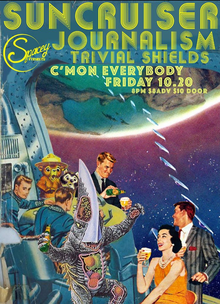 Yo we have a show on Friday (yes in 2 days) at <a href="/cmoneverybodybk/">C'mon Everybody</a> - Come thru fam