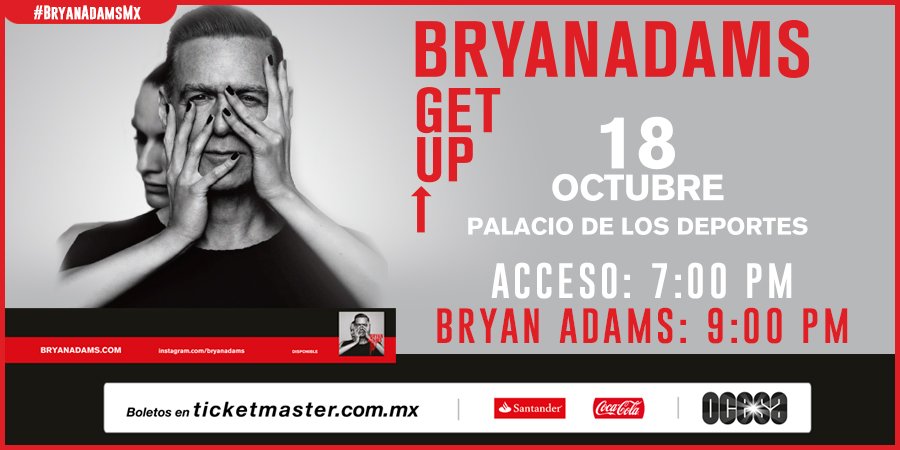 ocesa_rock's tweet photo. Horarios para esta noche en @ElPalacioMx Tomen precauciones para llegar a tiempo al inmueble. #BryanAdamsMx https://t.co/agKhdmAQ3t
