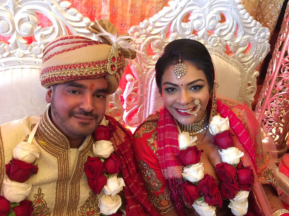 Work/life balance you say? Life just got real for ASM Sachin Sachdeva. Congratulations to you and your beautiful bride #happilySachdevaafter