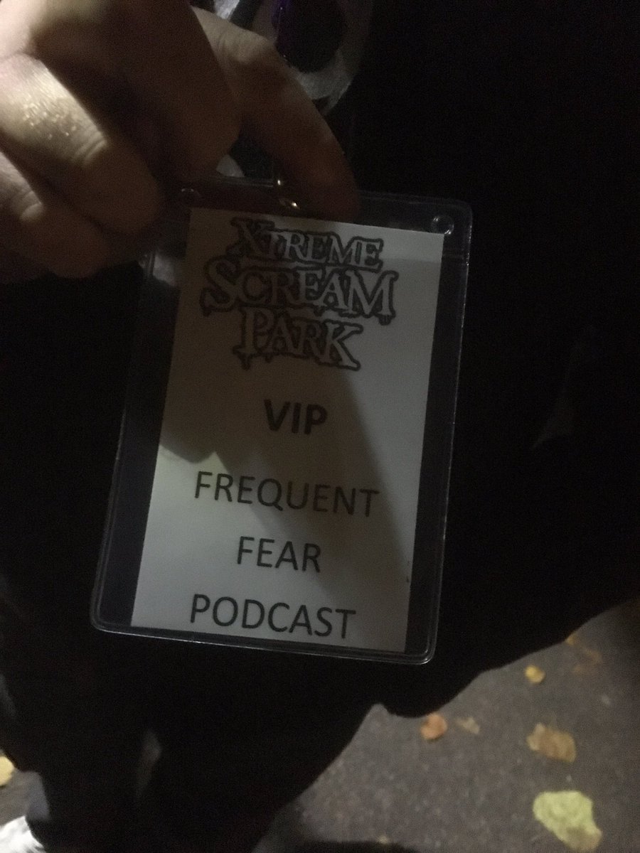 We are in <a href="/XtremeScreams/">Xtreme Scream Park</a> now and ready for the first maze....bring it on.