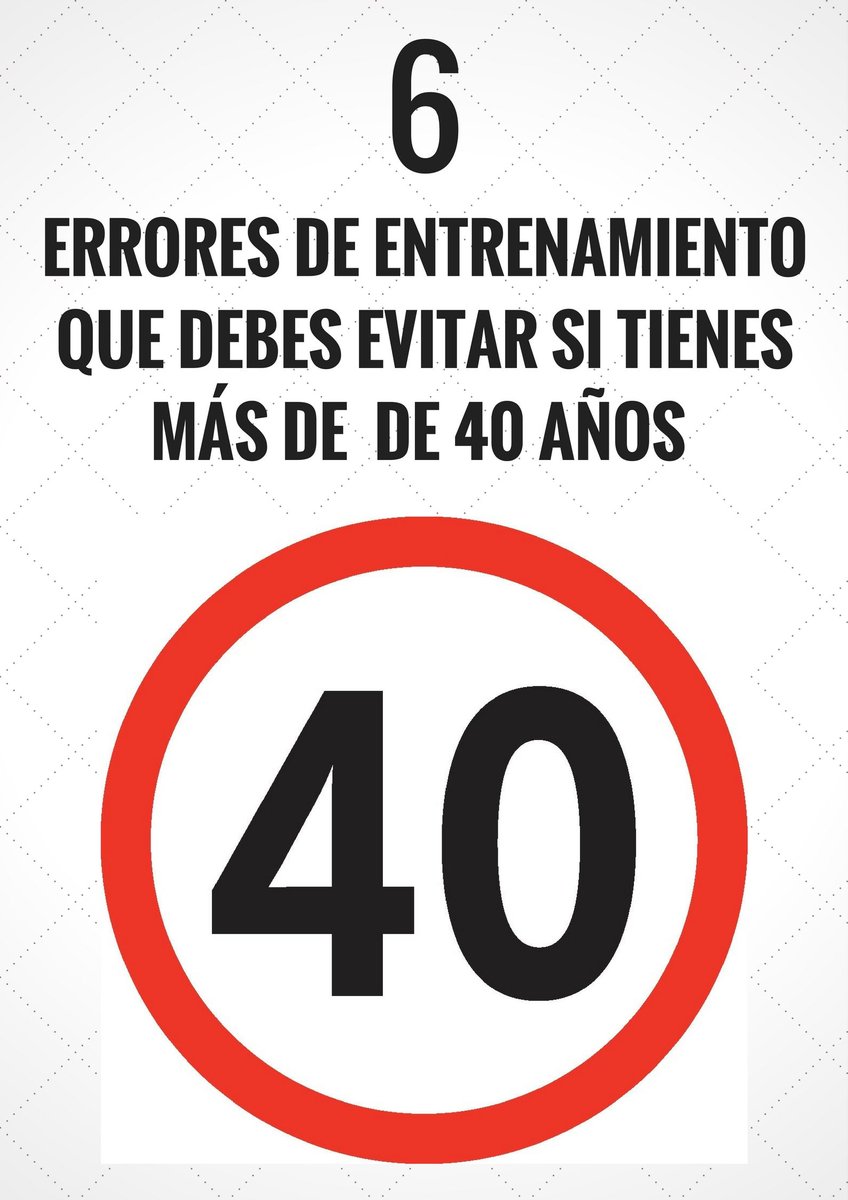RunFitners's tweet photo. Si has pasado los 40 años hay 6 errores que deberías evitar. AQUÍ te contamos cuáles son ⏩⏩⏩ https://t.co/8aJYoT13cL https://t.co/XU7GhMTzSW
