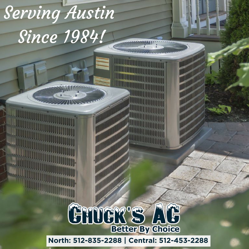 ChucksACRepair's tweet photo. Since 1984, we have helped #AustinTX with their #ACHeating needs. Learn more: https://t.co/8yuVrIYbca https://t.co/psHpADKqiu