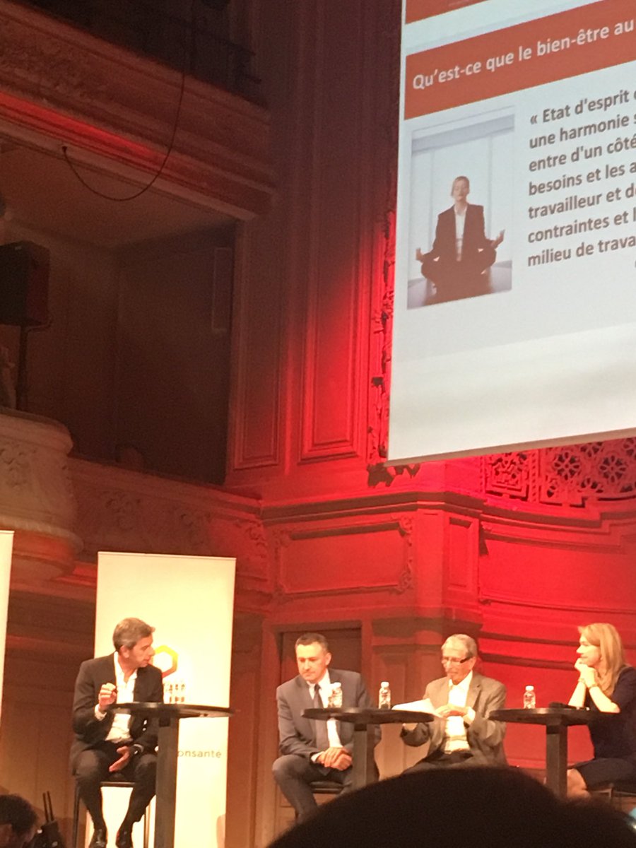 Qu’est ce que le bien être au travail ? #clubpreventionsante avec #michelcymes