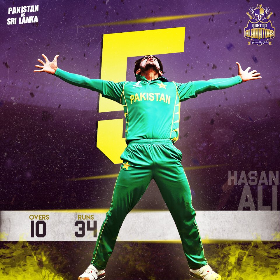 TeamQuetta's tweet photo. Catch us if you can in ODIs!!
Pakistan register 7th straight win to clinch series 3-0 courtesy brilliance of Hasan Ali &amp; Imam ul Haq #PAKvSL https://t.co/ZI08WHDuDk