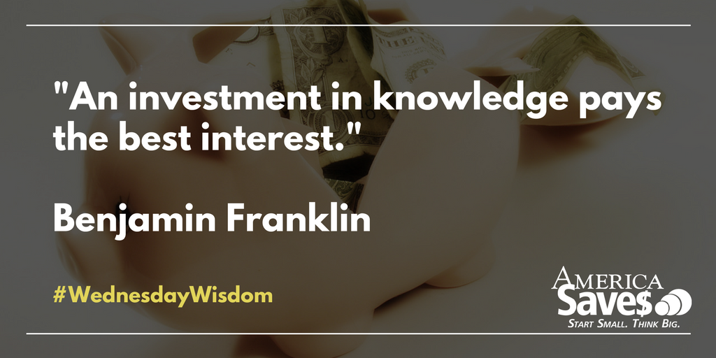 54 ways for YOU to #savemoney and invest in your savings knowledge! bit.ly/2e4iRpx #WednesdayWisdom