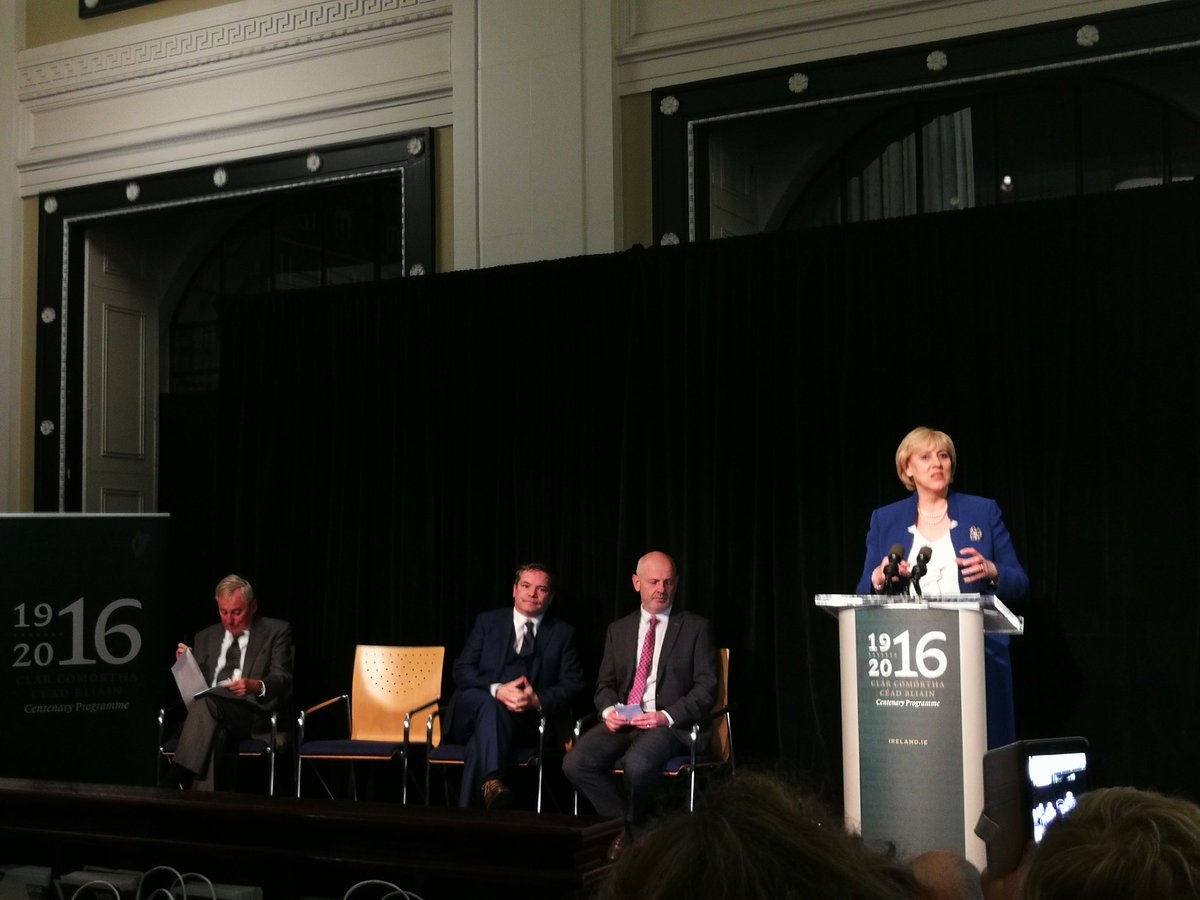 Katie Moore (@katiemoore_art) on Twitter photo "Arts and culture breaks down borders" says <a href="/HHumphreysFG/">Heather Humphreys</a> #centenary #1916commemoration #booklaunch #gpo "Arts and culture breaks down borders" says <a href="/HHumphreysFG/">Heather Humphreys</a> #centenary #1916commemoration #booklaunch #gpo