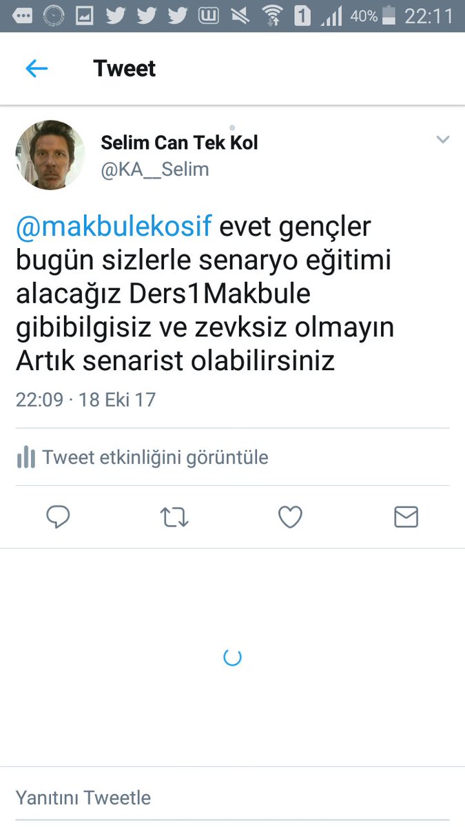 He anladım sen benden korktun.