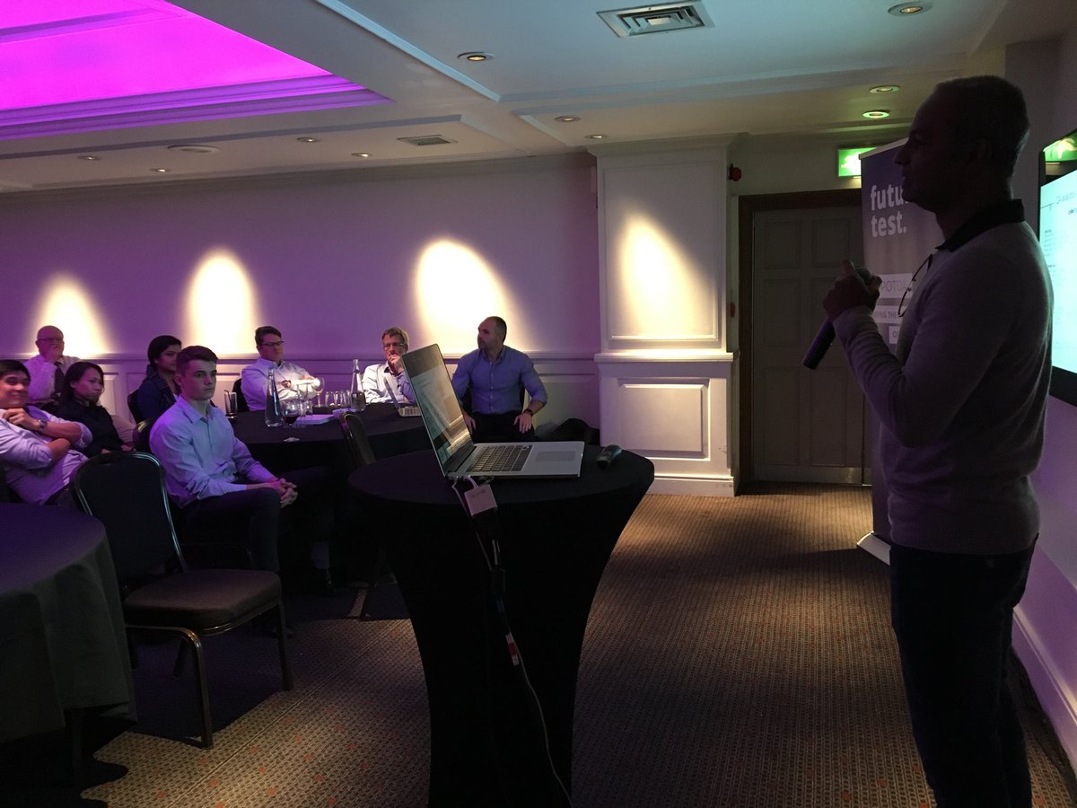 Virtuoso_QA's tweet image. Using data obtained from testing will help you in the development stage. @nishantbasheer at #futuretest