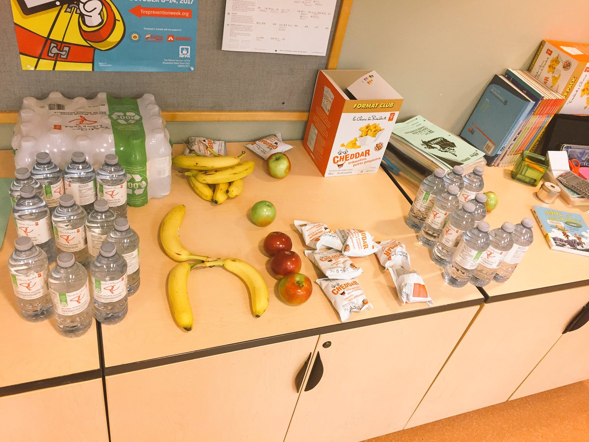 shineacademics's tweet photo. One of our students decided to stage the snacks today (spells SHINE)! We loved the creativity! https://t.co/GhtiijbC3C