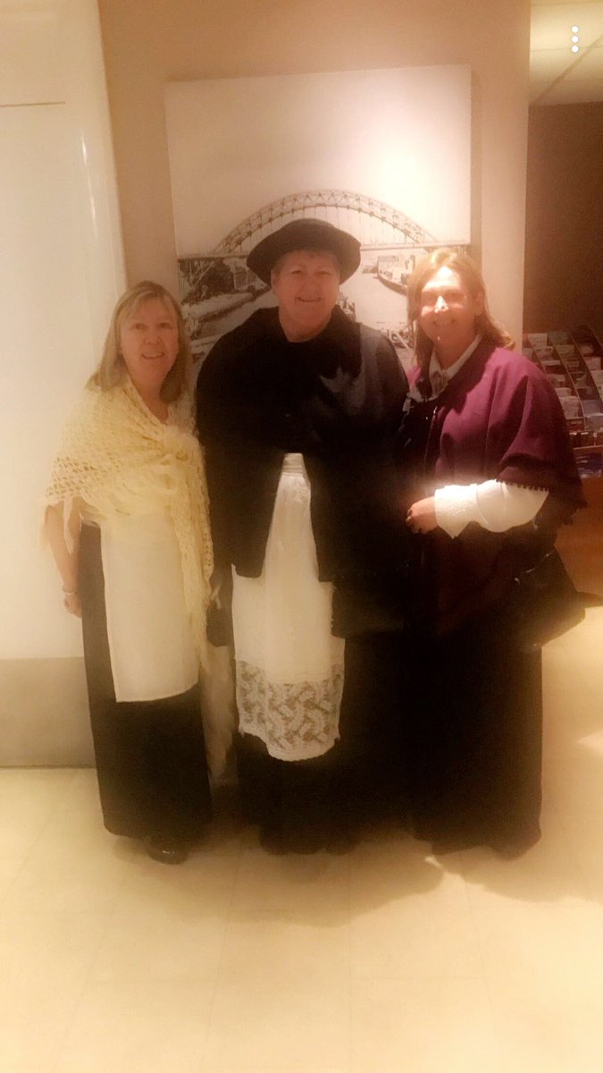 3 of our Amazing guests visited the Living Museum in Beamish today and went all out with there fab Costumes... lovely ladies... well done you look Fab ... love our Premier inn staff xxx