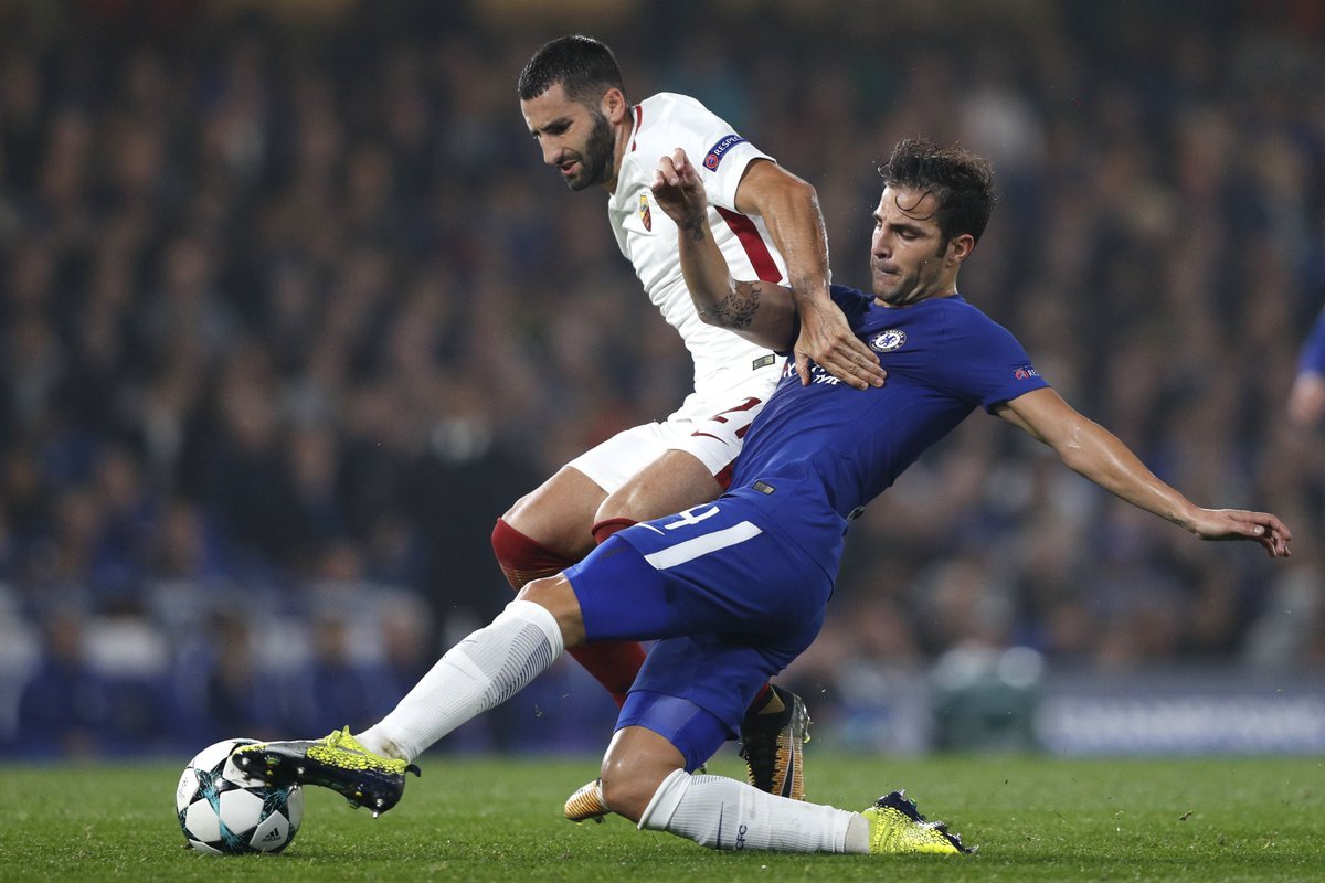 Chelsea_DG's tweet photo. Descanso: Chelsea FC 2-1 AS Roma.

Los locales se van al descanso por delante en el marcador gracias a los goles de Morata y Hazard. https://t.co/zk3cyGD7l8