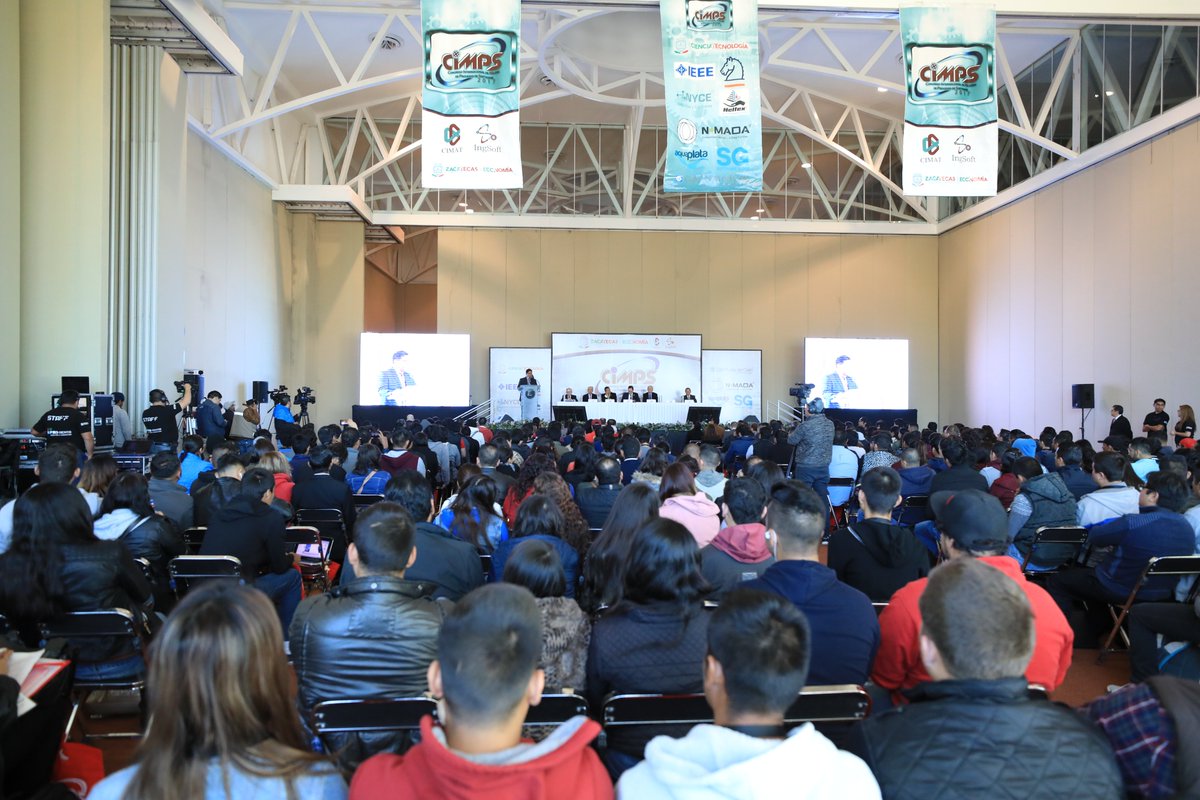 Sezac_'s tweet photo. El #CIMPS se organizo por primera vez en #Zacatecas en el año 2012, se llevará a cabo del 18 al 20 de octubre en el Palacio de Convenciones https://t.co/I7pPPSPElk