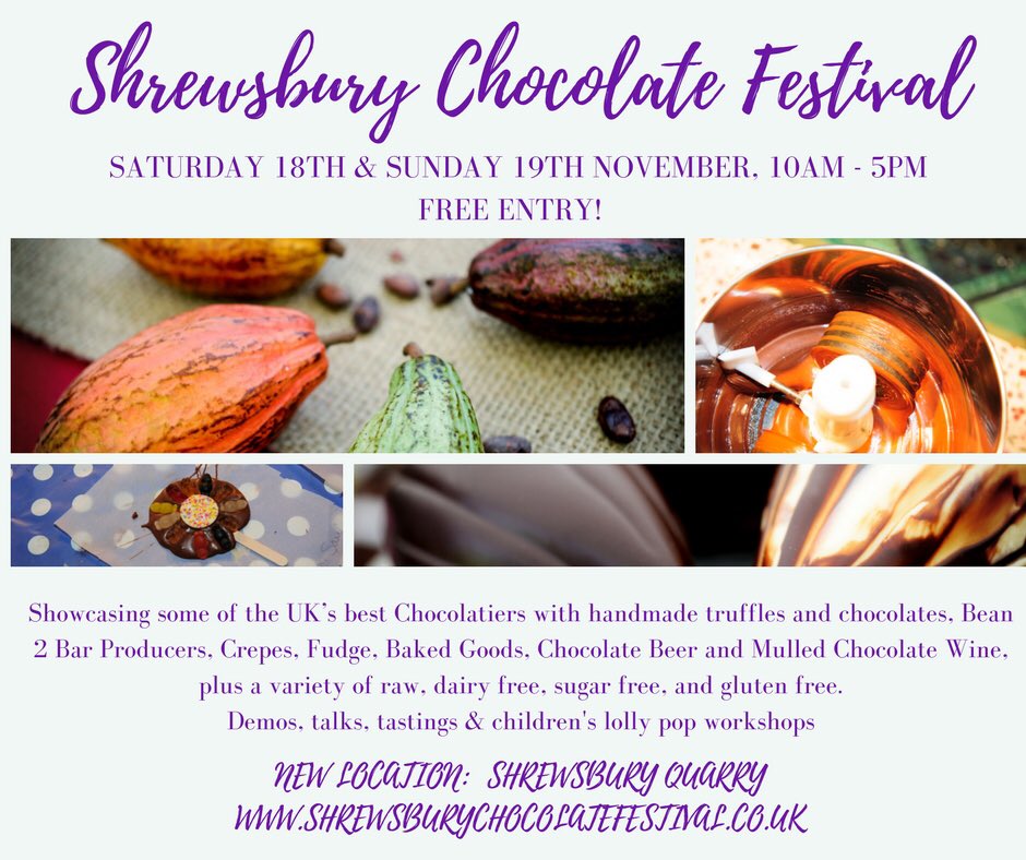 Please share &amp; let everyone know! Free entry, Quarry Park, 18-19th November #shropshirehour