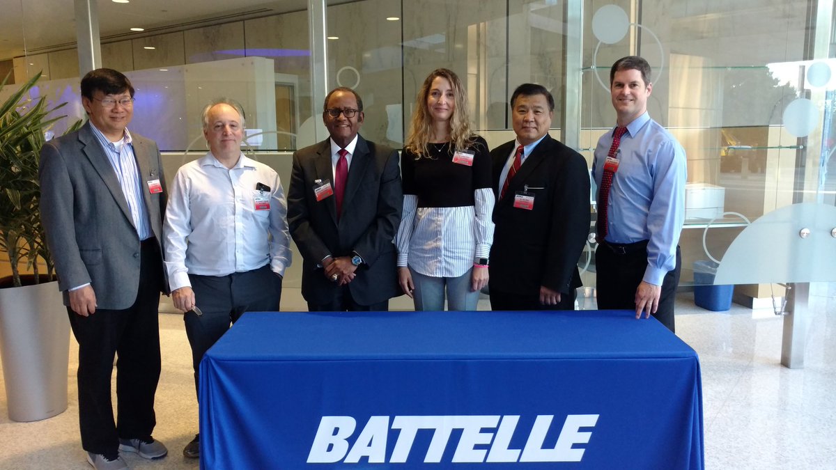 CUA_engineering's tweet photo. Great day @Battelle with the #CatholicUengineering team fostering GREAT #research, #development #innovation @CatholicUniv https://t.co/gHNjIS3euV