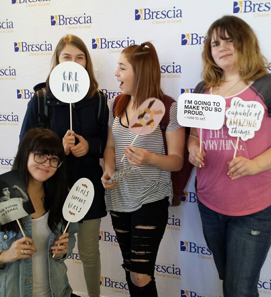 AKLeekeable's tweet photo. CECI students celebrate International Day of the Girl #IDG2017. Inspiring leadership, connecting community, uplifting others. @CECITitans https://t.co/9DmNnqcTME