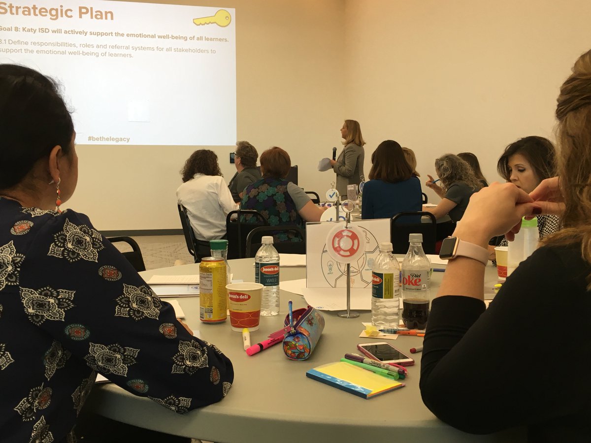 katyisd's tweet image. Our Teaching &amp;amp; Learning staff met today to cont work on the Legacy Learning Framework, part of the #katyisd Strategic Design. #designlegacy