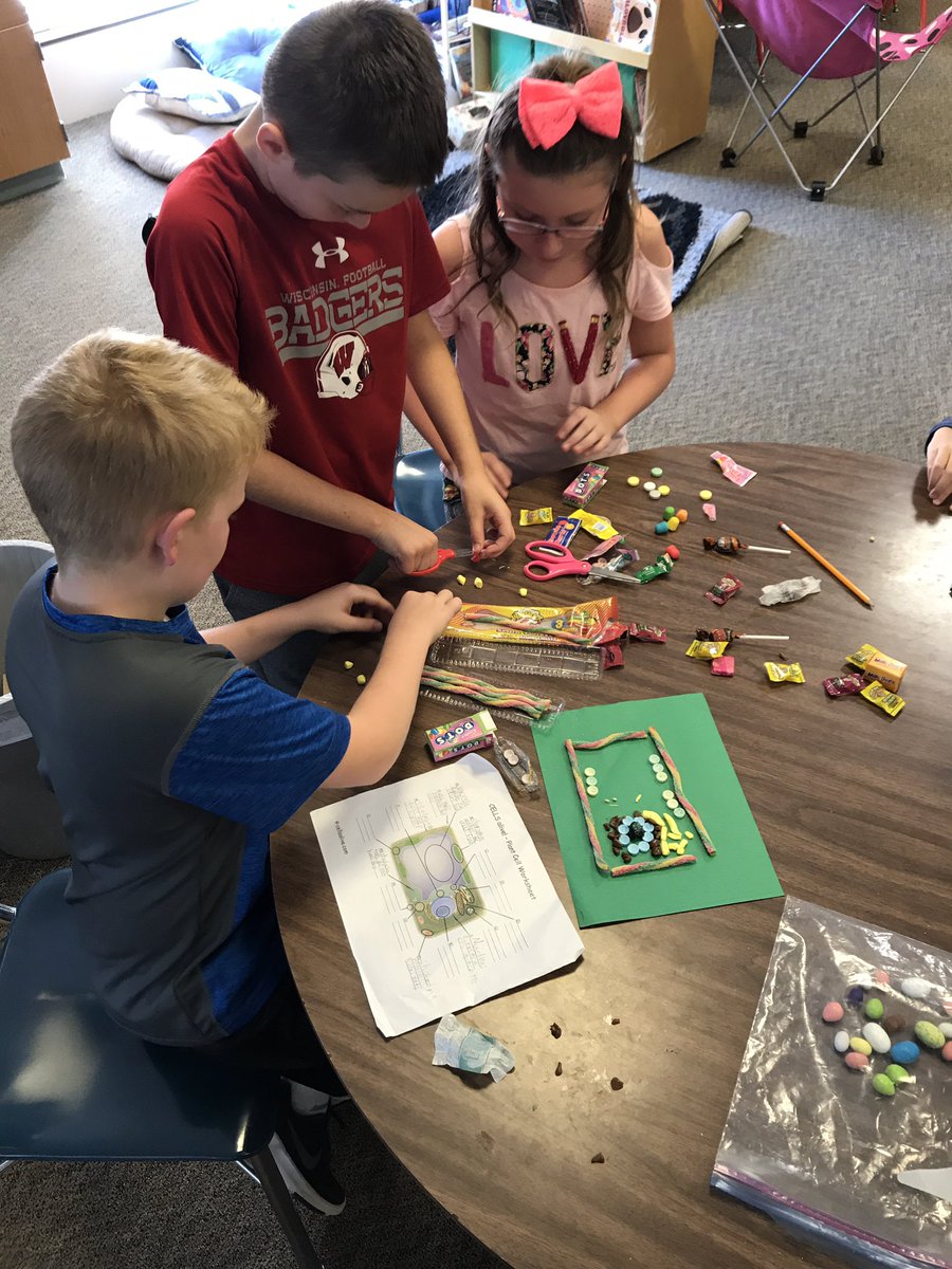 sdjvanburen's tweet photo. Students are working in collaborative groups to show what they know about cells. They got to choose the materials they're using. Candy, play doh, and more! #vbrocks #learnersandleaders #sdjpl3 https://t.co/KxD4K0xN4q