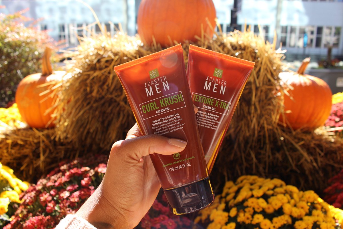 jcartermen's tweet photo. Hello #Fall! Time to up⬆️ the moisture 💦🍂🍃 Curl Krush and Texture X-tra for hair &amp; beard #jcartermen #mensgrooming #haircare #beardcare https://t.co/6I35BfzHYk