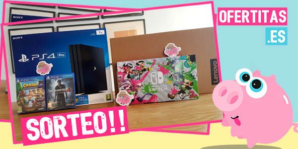 #SORTEO 100.000 SEGUIDORES: Gana un pack PS4, un pack Nintendo Switch y un Lenovo con @Ofertitas blog.ofertitas.es/sorteo-ps4-nin… RT para participar!