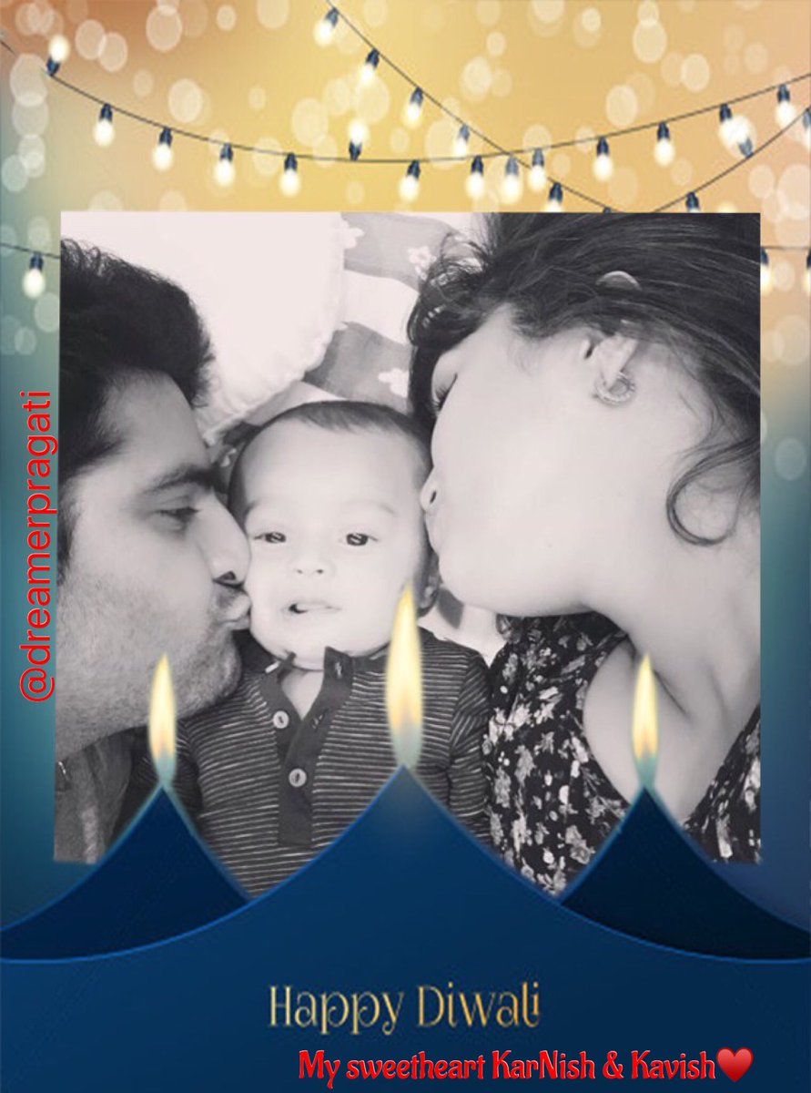 DREAMER_PRAGATI's tweet image. #HappyDiwali &amp;amp; #BlessedDiwali to my lovely Mehra &amp;amp; Rawal Family♥️.God bless u with the best only😊🙏 @realkaranmehra @nisharawal @aj_mehra53