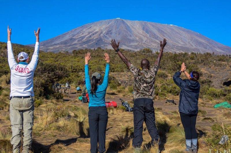 Viva Kilimanjaro. Our guests when having an exercise before reach up to the summit.
Email: info@taitravellers.com
#WhatsApp: +255 768145675
