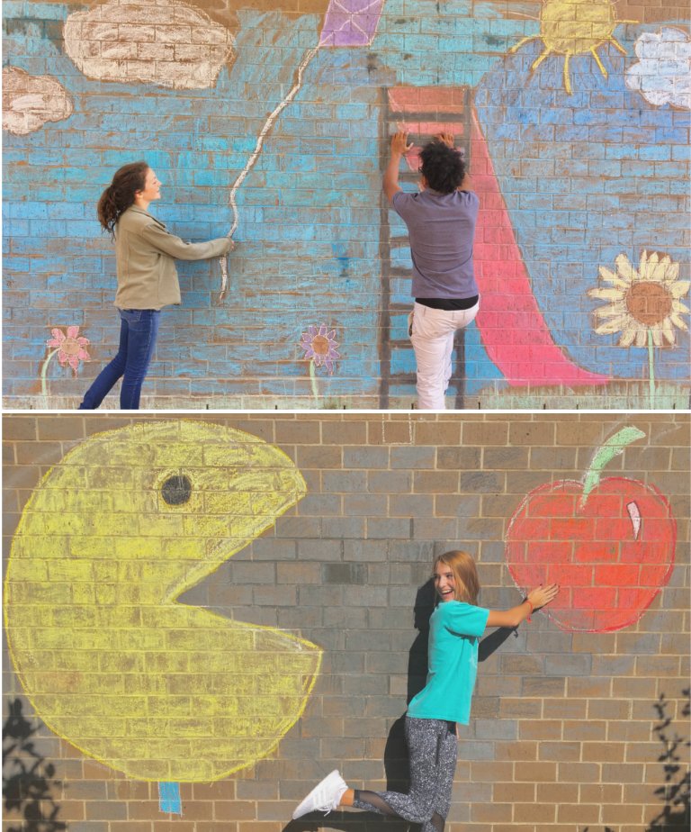 RElyachar's tweet photo. Design finished their #interactivemurals today! BVN, come interact with our art in the courtyard! @MustangsOfBVN @bvnlibrary https://t.co/OQyuRUiAdh