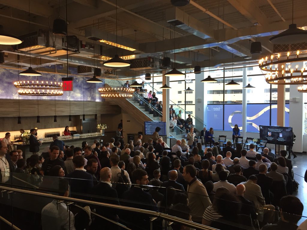iforostove's tweet photo. Start of great FinTech week in US #ieFintechNYC #discoperi #ico? https://t.co/C7kXikzWrM