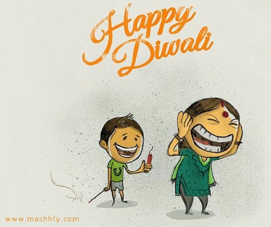 Machhly's tweet photo. On the occasion of this Diwali let's Light a lamp of love, Shoot a rocket of prosperity, Fire a flowerpot of happiness HappyDiwali @Machhly https://t.co/dIlYvsmEme