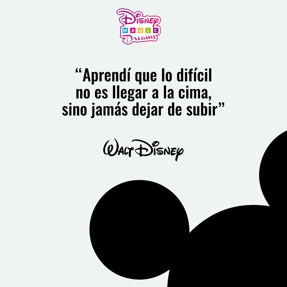 MagicDreamsArg's tweet photo. ¡ Con vos no solo llegamos a la cima, sino que la superamos 😉!
#MagicFrases #Disney #WaltDisney #Orlando https://t.co/ZMKkaZN9xE
