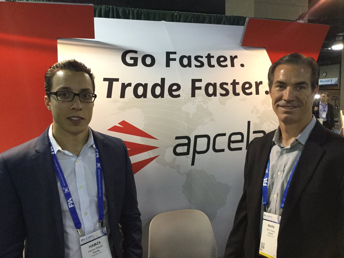 marketsmedia's tweet photo. @apcela at #FIAexpo: accelerating applications to bridge legacy, on-premises data environments and #cloud https://t.co/vqb74jdFAe