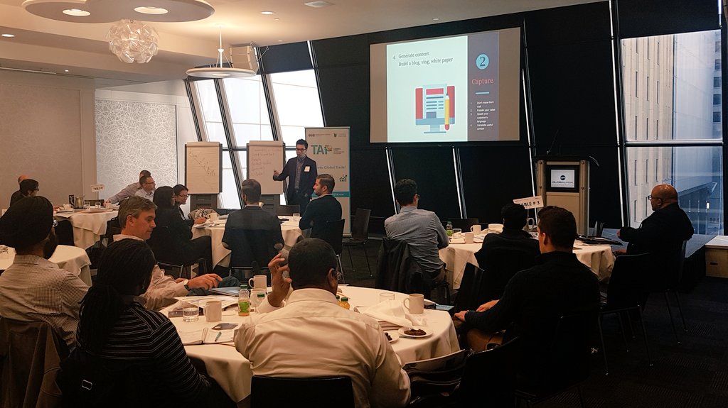 hyphen_co's tweet image. We love how engaged today&apos;s Trade Accelerator Program cohort was. Thanks for having us &amp;amp; best of luck with your #export plans! #TAPProgram