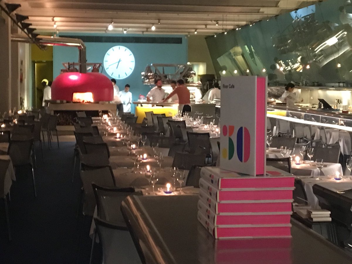 One of my favourite places in the whole world 🌎 <a href="/RiverCafeLondon/">The River Cafe</a> 💕